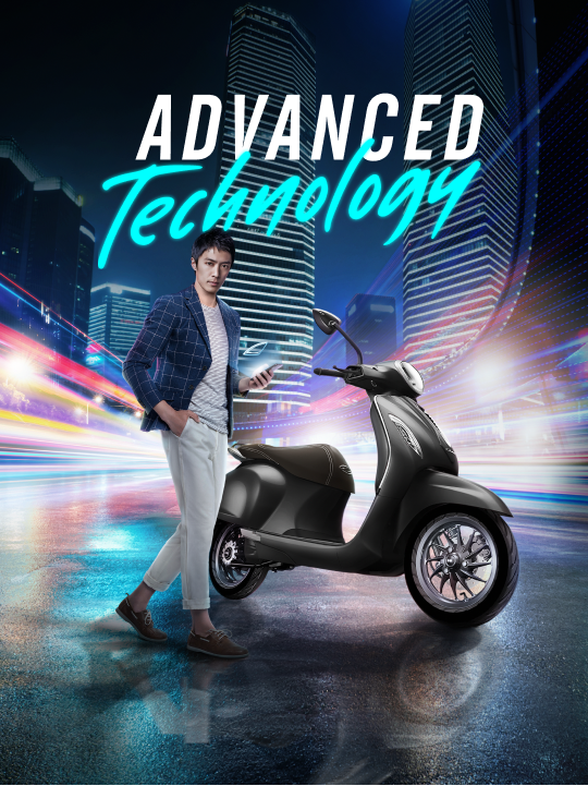 Advanced Technology mobile - Bajaj Chetak